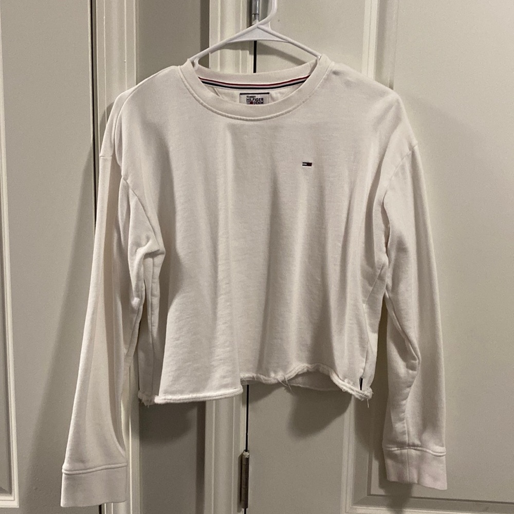 Tommy Hilfiger Cropped Shirt Size S